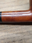 Vtg Carey Magic Inch Smooth Briar Billiard Style Smoking Tobacco Pipe Nice Shape