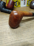 Vtg Carey Magic Inch Smooth Briar Billiard Style Smoking Tobacco Pipe Nice Shape