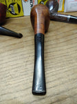 Vtg Carey Magic Inch Smooth Briar Billiard Style Smoking Tobacco Pipe Nice Shape