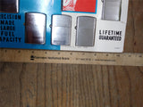 Vtg NOS Windsor Windproof Sport Cigarette Lighter 12 Piece Counter Display Nice!