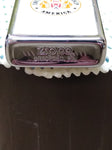 Vtg 1984 Zippo Slim Cigarette Lighter United States Ship America CV 66 Navy USS