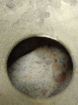 Vtg Antique Late1800's Painted Heavy Cast Iron Spittoon Cuspidor Gate Mark