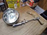 Vtg Unity MFG CO. Chicago Model S-5 Spotlight Floodlight Car Police Rat Rod USA