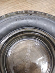 Vtg Firestone Tire Advertising Ashtray Tubeless Transport 100 6 inches