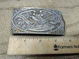 Vtg 1974 CP Romano 1776 1976 The Right To Keep And Bear Arms Brass Belt Buckle