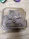 Vtg 1977 Bergamot Brass Works Ford Model T Belt Buckle