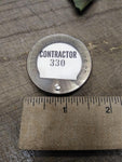 Vtg Libbey Owens FORD GLASS COMPANY Contractor Employee Badge Pin