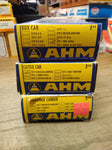 Vtg AHM HO Train 3 Pc Freight Car Lot Chemplex Penn Central Chicago NW w/Boxes