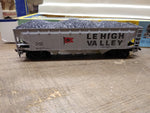 Vtg AHM HO Train 3 Pc Hopper Gondola Car Lot Lehigh Valley Reading AT&SF w/Boxes