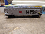 Vtg AHM HO Train 3 Pc Hopper Gondola Car Lot Lehigh Valley Reading AT&SF w/Boxes