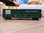 Vtg IHC Life Like HO Train 3 Pc Box Car Hopper Lot Armor Weyerhaeuser B&O Boxes