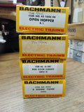 Vtg Bachmann HO 4 Pc Train Car Lot Penn Salt Santa Fe The Rock with Boxes