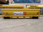 Vtg Bachmann HO 4 Pc Train Car Lot SCPX LUNX PENN CENTRAL SWIFT with Boxes