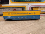 Vtg Bachmann HO 4 Pc Train Car Lot SCPX LUNX PENN CENTRAL SWIFT with Boxes