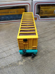 Vtg Bachmann HO 4 Pc Train Car Lot SCPX LUNX PENN CENTRAL SWIFT with Boxes