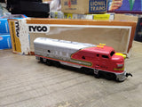 Vtg Tyco Santa Fe EMD F-7A Diesel Locomotive #4015 Made In Austria Works w/Box