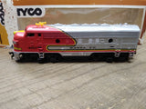 Vtg Tyco Santa Fe EMD F-7A Diesel Locomotive #4015 Made In Austria Works w/Box