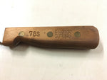 Chicago cutler 78s long fillet fishing knife with brown suede leather sheath