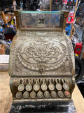 Vtg national cash register Small candy store barbershop Antique Fancy 1900's