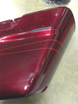 Right Velocity Red Sunglo? 2014^ Saddlebag Touring Bagger FLH Road Glide Harley