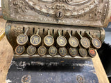 Vtg national cash register Small candy store barbershop Antique Fancy 1900's