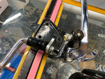 Set Forward Controls Harley Softail 2000^ OEM Stock master cylinder Shifter Brak