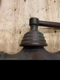 Vtg 8" Brass Faucet Water Fixture 1920's US Antique Fancy Plumbing Fountain Basi