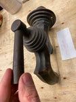 Vtg 8" Brass Faucet Water Fixture 1920's US Antique Fancy Plumbing Fountain Basi