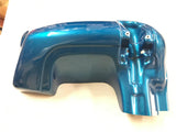 2Tone Teal/Silver w pin stripes '89-'04 Harley Right Fairing lower Ultra Classic
