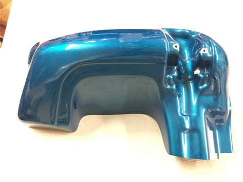 2Tone Teal/Silver w pin stripes '89-'04 Harley Right Fairing lower Ultra Classic
