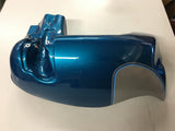 2Tone Teal/Silver w pin stripes '89-'04 Harley Right Fairing lower Ultra Classic