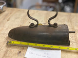 Vtg Civil War Era 1800's Iron Clothes Uniform Lead Insert Unique Rare antique
