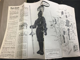 Vintage 1963 Aurora 473-98 The Black Knight of Aurnberg Model Complete MADE  USA