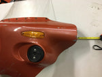 Vtg Orange Outside fairing w windshield turn signal Honda Harley 1970s Accessory