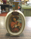Vtg Empty Beams Choice Decanter Bag Piper Van Dyck Bourbon Whiskey w/ Box