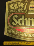 Vintage Schmidt's Quality Beer Since 1860 sign Gold leaf and beer stein featured