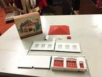 Vtg Plasticville train accessary fire house kit FH-4 Bachmann w / original box