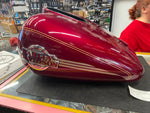 Lava Red Sunglo 2005 Ultra Classic Glide Gas Fuel Tank Harley FLH Bagger Touring