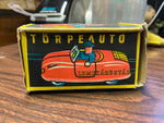 VTG 1960s Made in Hungary Lemez Torpeauto Tin Litho friction toy tested works