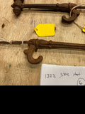 Antique Cast Iron Coat Hat Hanger Store Display Victorian 1800's Civil War Era