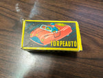 VTG 1960s Made in Hungary Lemez Torpeauto Tin Litho friction toy tested works