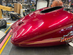 Lava Red Sunglo 2005 Ultra Classic Glide Gas Fuel Tank Harley FLH Bagger Touring