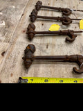 Antique Cast Iron Coat Hat Hanger Store Display Victorian 1800's Civil War Era