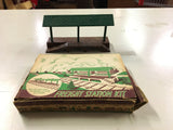 Vtg Plasticville train accessary freight station kit LM-3 Bachmann original box