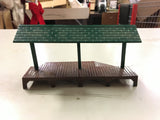 Vtg Plasticville train accessary freight station kit LM-3 Bachmann original box