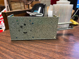 VTG 1960s USSR Tin wind up parking garage over under set w/ orig box missing key