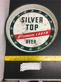 Vintage Silver Top Premium lager beer serving tray Duquesne Brewing Pittsburgh