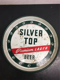 Vintage Silver Top Premium lager beer serving tray Duquesne Brewing Pittsburgh