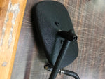 Used Long Arm Custom Black Motorcycle Side View Mirror Pair of two