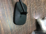 Used Long Arm Custom Black Motorcycle Side View Mirror Pair of two